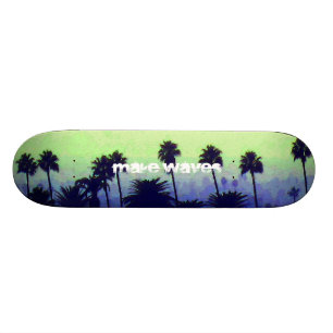Kalifornien, das Skateboard träumt