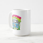 Kalifornien, das Van surft Kaffeetasse (Vorderseite Links)