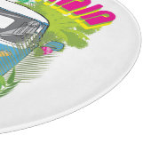 Kalifornien, das Van surft Schneidebrett (Ecke)