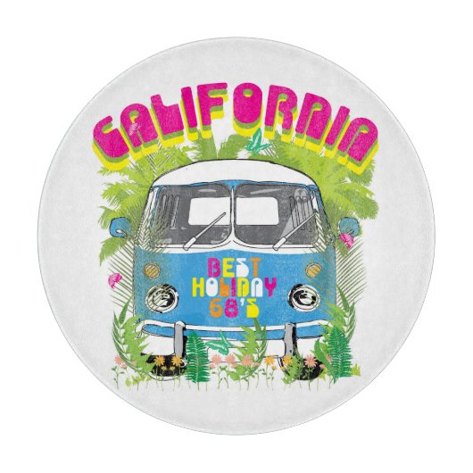 Kalifornien, das Van surft Schneidebrett (Vorderseite)