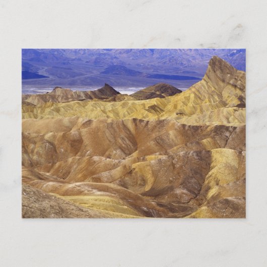 Kalifornien: Death Valley NP, Blick von Zabriskie Postkarte (Vorderseite)