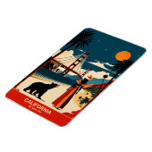 Kalifornien: Der goldene Staat flexibel Magnet (Linke Seite)