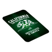 Kalifornien - Der goldene Staat Magnet (Rechte Seite)