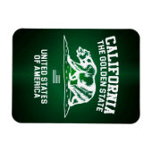 Kalifornien - Der goldene Staat Magnet (Horizontal)