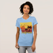 Kalifornien-Design - Frauen-Bella+Leinwand-Slim-Fi T-Shirt (Vorne ganz)