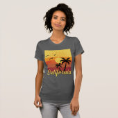 Kalifornien-Design - Frauen-Bella+Leinwand-Slim-Fi T-Shirt (Vorne ganz)