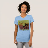Kalifornien-Design - Frauen-Bella+Leinwand-Slim-Fi T-Shirt (Vorne ganz)