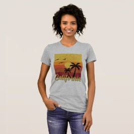 Kalifornien-Design - Frauen-Bella+Leinwand-Slim-Fi T-Shirt