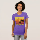 Kalifornien-Design - Frauen-Bella+Leinwand-Slim-Fi T-Shirt (Vorne ganz)