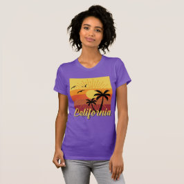 Kalifornien-Design - Frauen-Bella+Leinwand-Slim-Fi T-Shirt
