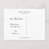 Kalifornien dieser Sommer Ankündigungspostkarte (Rückseite)