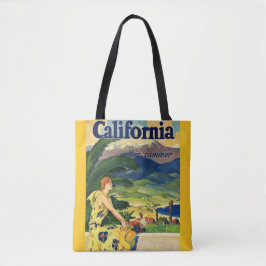 Kalifornien Dieses Sommer Vintage Reise Tasche