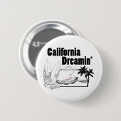 Kalifornien Dreamin Button (Vorne & Hinten)