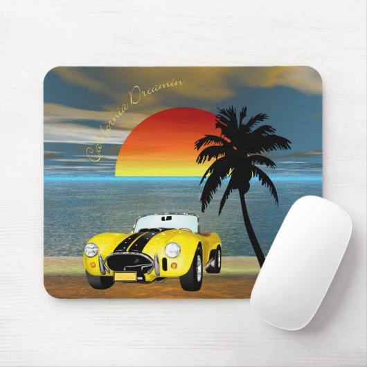 Kalifornien Dreamin Mousepad (Mit Mouse)