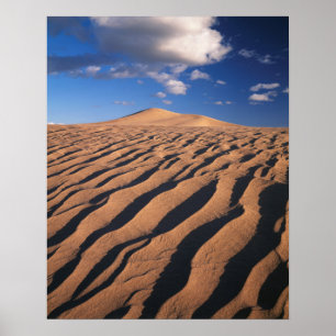 Kalifornien, Dumont Dunes in der Mojave-Wüste Poster