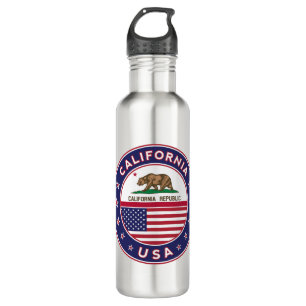 Kalifornien Edelstahlflasche