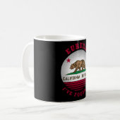KALIFORNIEN EUREKA STAAT FLAG KAFFEETASSE (Vorderseite Links)