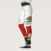 Kalifornien-Flagge Leggings (Links)