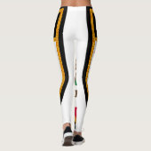 Kalifornien-Flagge Leggings (Rückseite)
