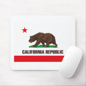 Kalifornien-Flagge Mousepad (Mit Mouse)