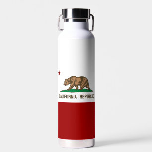 Kalifornien-Flagge-Siegel Trinkflasche