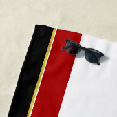 Kalifornien-Flagge Strandtuch (Beispiel)