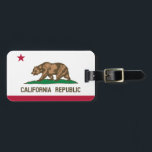 Kalifornien-Flaggen-Gepäckanhänger Gepäckanhänger<br><div class="desc">Dieser Kalifornien-Flaggen-Gepäckanhänger macht es einfach,  Ihr Gepäck zu finden,  bevor er um auf das Gepäckkarussell geht. Erhalten Sie ein für Ihre folgende Reise. Der Umbau kann auch cusomized! Für mehr Einzelteile mögen Sie dieses,  Besuch: http://www.zazzle.com/azorean?rf=238821365716218439</div>