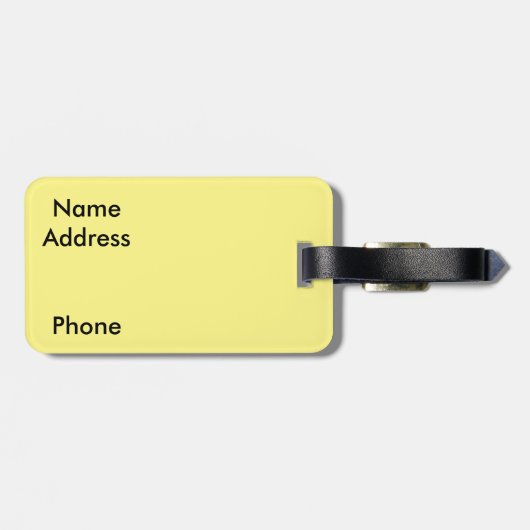 Kalifornien-Flaggen-Gepäckanhänger Gepäckanhänger (Rückseite horizontal)