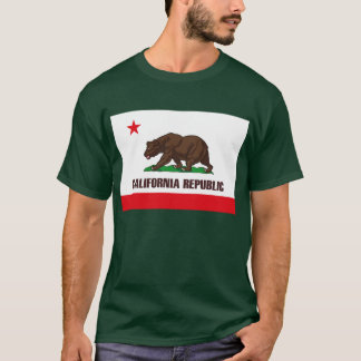 Kalifornien-Flaggen-T - Shirt
