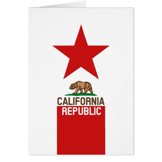 KALIFORNIEN - Flaggenstaat (Vorne)