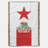 KALIFORNIEN - Flaggenstaat Decke (Vorderseite Vertikal)
