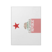 KALIFORNIEN - Flaggenstaat Notizblock (Rotiert)