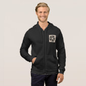 Kalifornien-Fleece DJ der Männer amerikanische Hoodie (Vorne ganz)