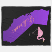 Kalifornien Fleecedecke (Vorderseite (Horizontal))