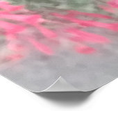 Kalifornien Fuchsia: Lebendige Herbstblüten Poster (Ecke)