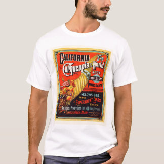 Kalifornien - Fülle der Welt T-Shirt
