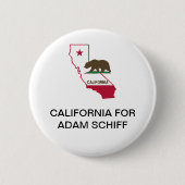 KALIFORNIEN FÜR Adam Schiff SENATE Button (Vorderseite)