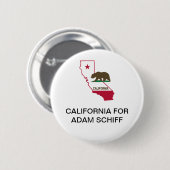 KALIFORNIEN FÜR Adam Schiff SENATE Button (Vorne & Hinten)