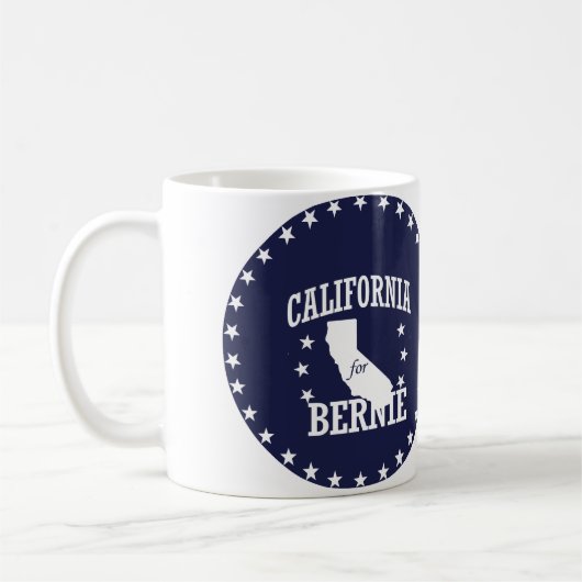 KALIFORNIEN FÜR BERNIE-SANDPAPIERSCHLEIFMASCHINEN KAFFEETASSE (Links)