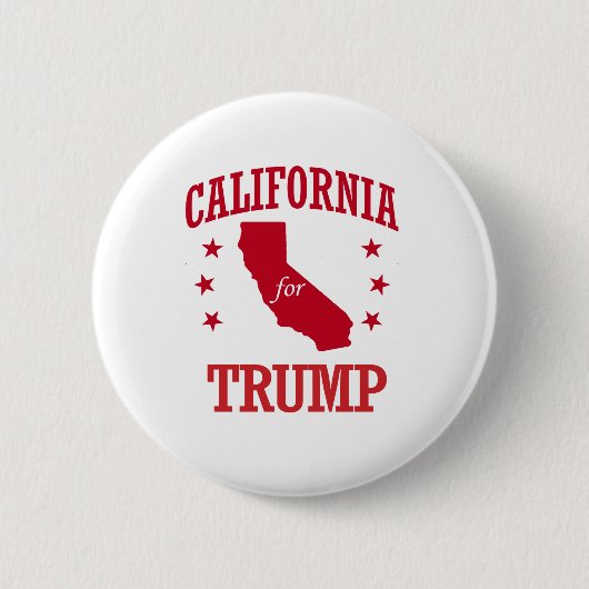 KALIFORNIEN FÜR DONALD TRUMP BUTTON (Vorderseite)