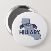 KALIFORNIEN FÜR HILLARY BUTTON (Vorne & Hinten)