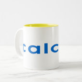 Kalifornien - für immer - cool zweifarbige tasse (Vorderseite Links)