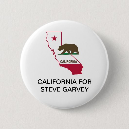 KALIFORNIEN FÜR Steve Garvey SENATE Button (Vorderseite)