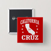 KALIFORNIEN FÜR TED CRUZ BUTTON (Vorne & Hinten)