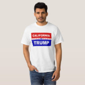 Kalifornien für Trump T-Shirt (Vorne ganz)