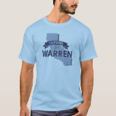KALIFORNIEN FÜR WARREN T-Shirt (Vorderseite)