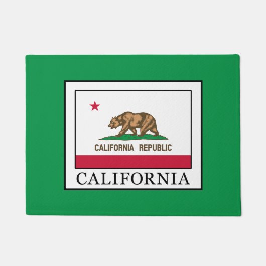 Kalifornien Fußmatte (Vorderseite)