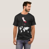 Kalifornien gegen die Welt T-Shirt (Vorne ganz)