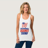 Kalifornien gegen Trump Tank Top (Vorderseite Vollansicht)