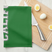 Kalifornien Geschirrtuch (Viertel Falte)